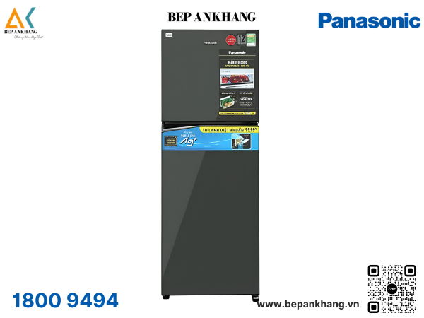Tủ lạnh Panasonic Inverter 306 lít NR-TV341VGMV